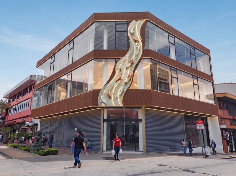 Commercial building constructed by BoscoCR